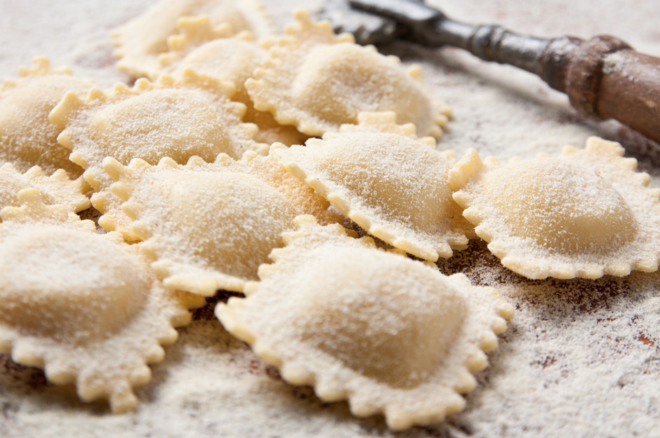Italian filled pasta: the popular RavioliItalian feelings
